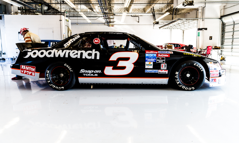 The Intimidator’s ride.